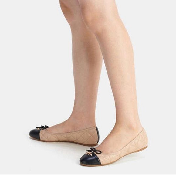 NIB COACH Outlet Allyson quilted leather ballet flats. - Picture 3 of 16